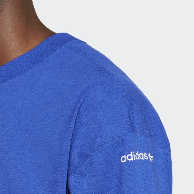 Camiseta Azul Adicolor Arquivo Sazonal Adidas