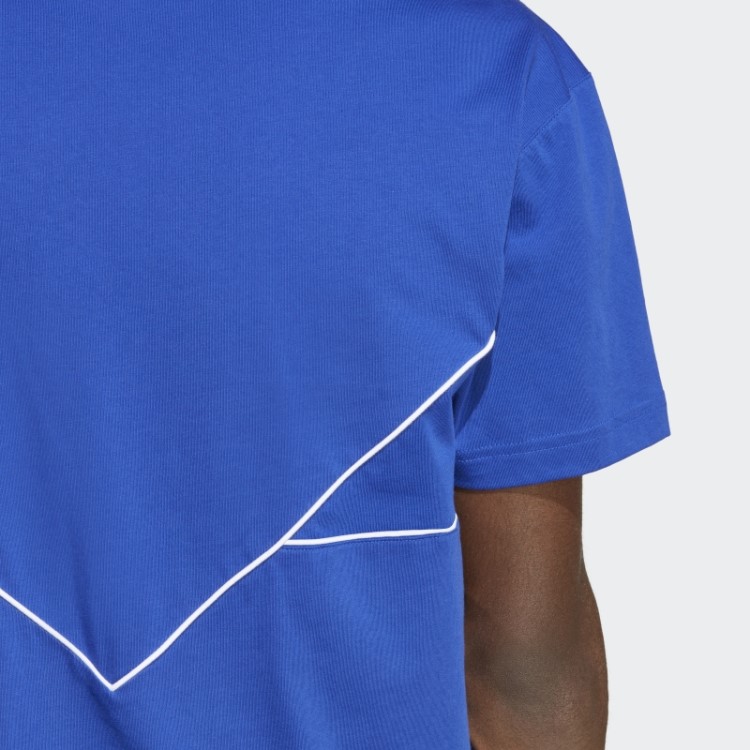 Camiseta Azul Adicolor Arquivo Sazonal Adidas