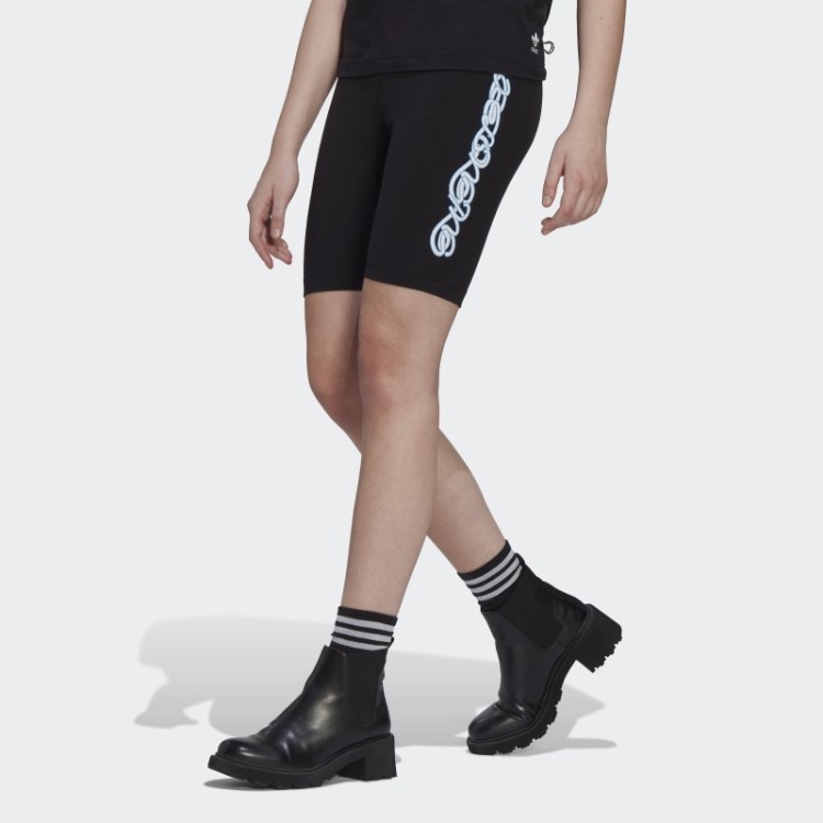 Bermuda Biker Adidas Preta