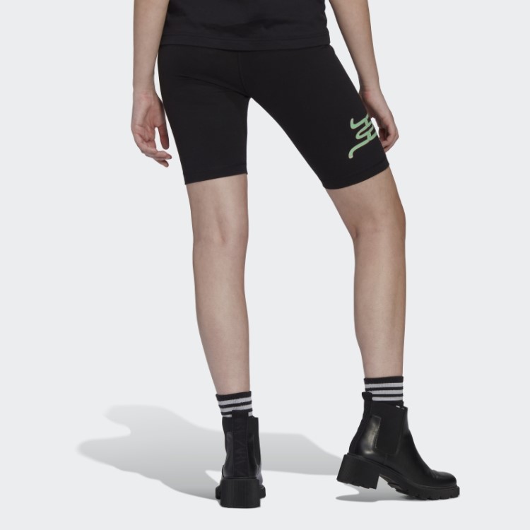 Bermuda Biker Adidas Preta