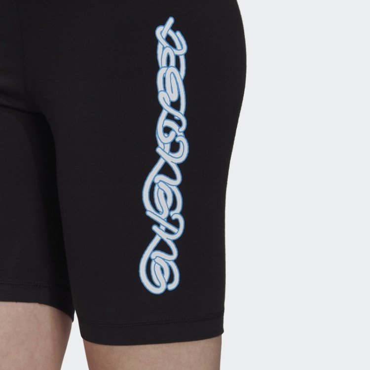 Bermuda Biker Adidas Preta
