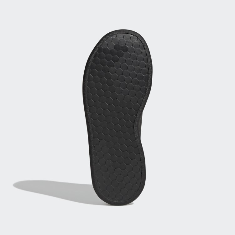 Sapato De Velcro De Estilo De Vida De Corte De Vantagem Preto Adidas