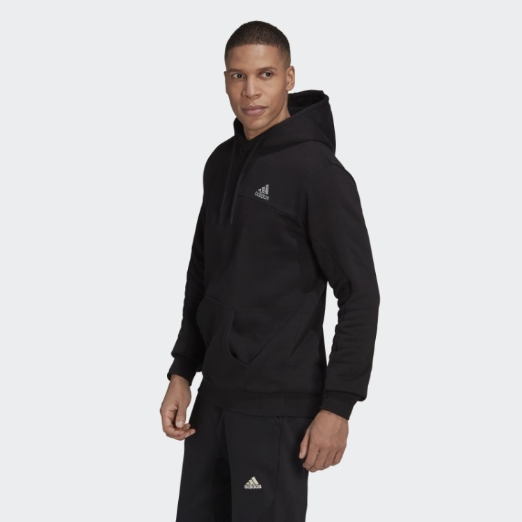 Adidas Stadium Fleece Badge Of Sport Moletom Com Capuz Preto