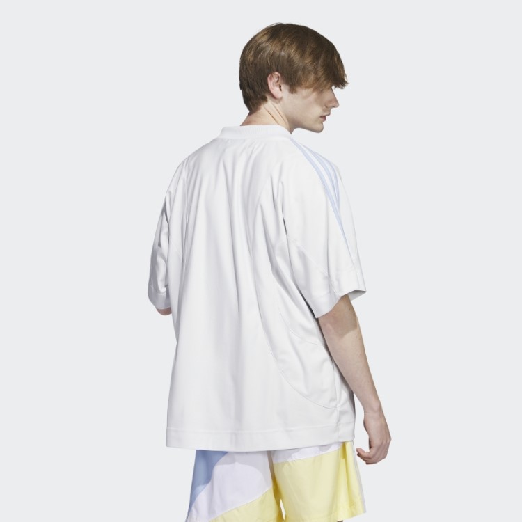 Top De Beisebol Branco Adidas