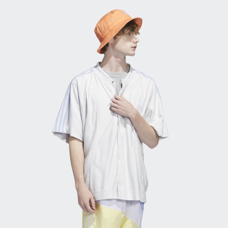 Top De Beisebol Branco Adidas