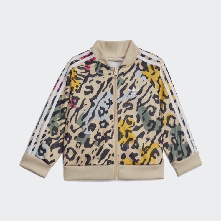 Adidas Animal Print Sst Set Moda Multicolor