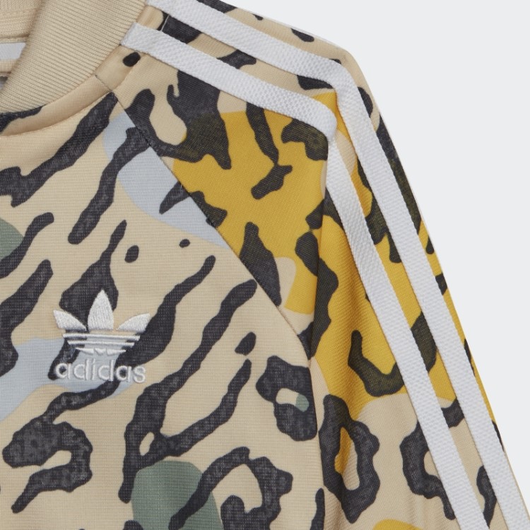 Adidas Animal Print Sst Set Moda Multicolor