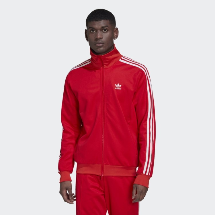 Adidas Adicolor Classics Beckenbauer Primeblue Jaqueta Vermelha