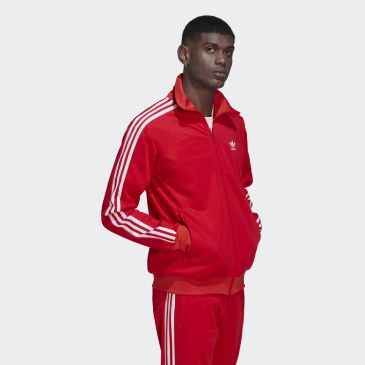 Top Adidas Adicolor Classics Beckenbauer Primeblue Vermelho