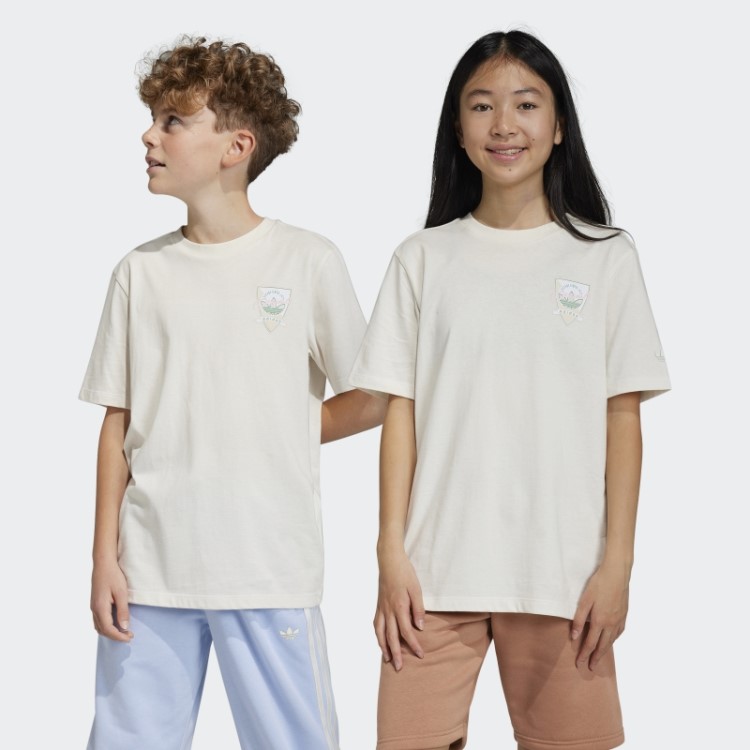 Camiseta Branca Para Namorado Com Estampa Gráfica Adidas