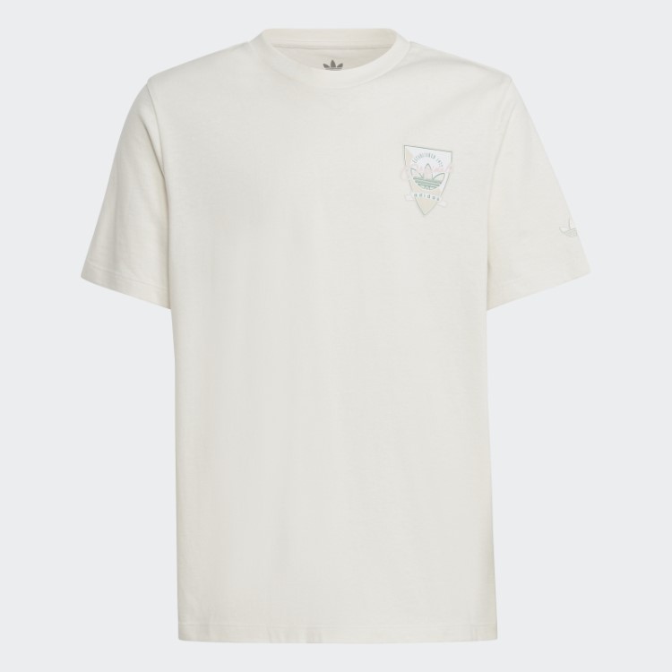 Camiseta Branca Para Namorado Com Estampa Gráfica Adidas