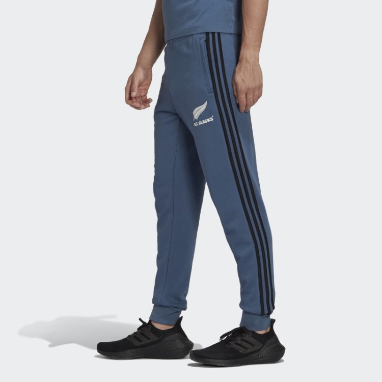 Calça De Treino De Suor De Rugby De Aço All Black Com Três Listras Adidas