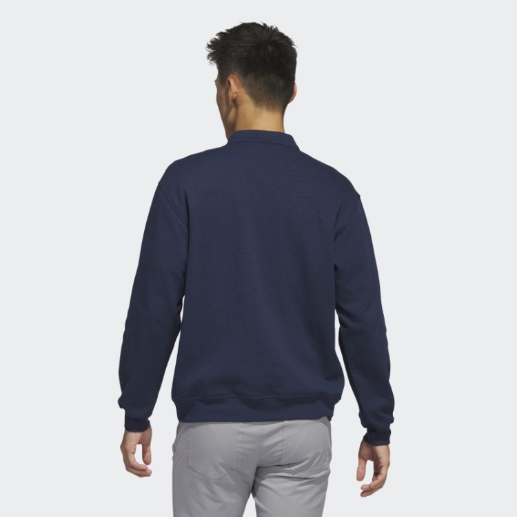 Go-to Pulôver Com Zíper 1/2 Adidas Navy