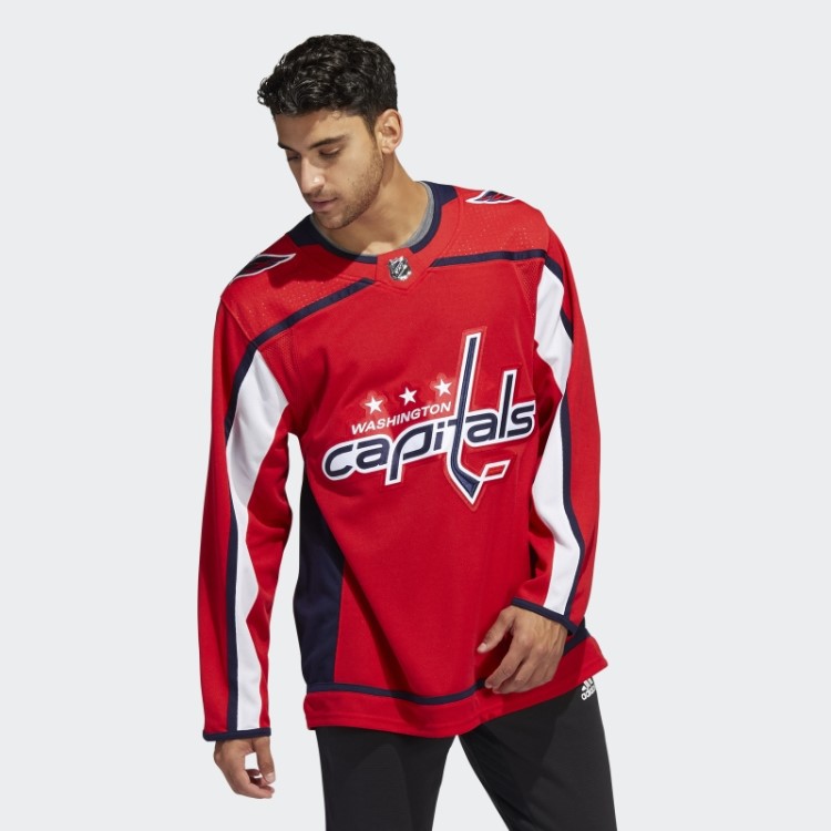 Adidas Red Capitals Home Autentic Jersey