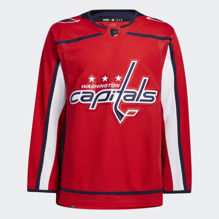 Adidas Red Capitals Home Autentic Jersey