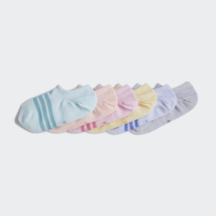Meias Superlite Super-no-show 6 Pares Verde Claro Adidas