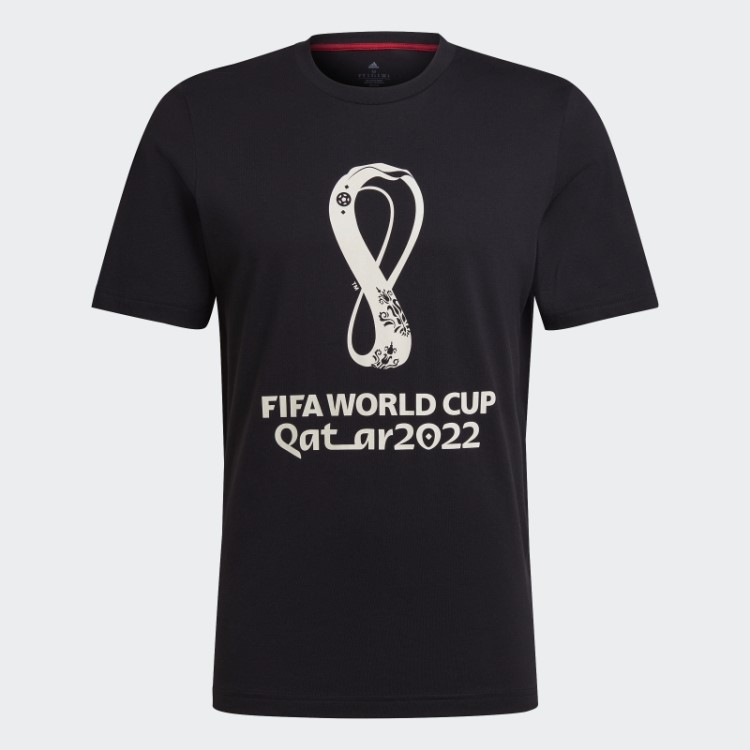 Camiseta Estampada Fifa World Cup 2022™ Preta Adidas
