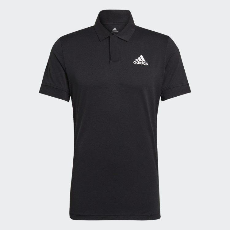 Camisa Polo Preta Adidas Tennis New York Freelift