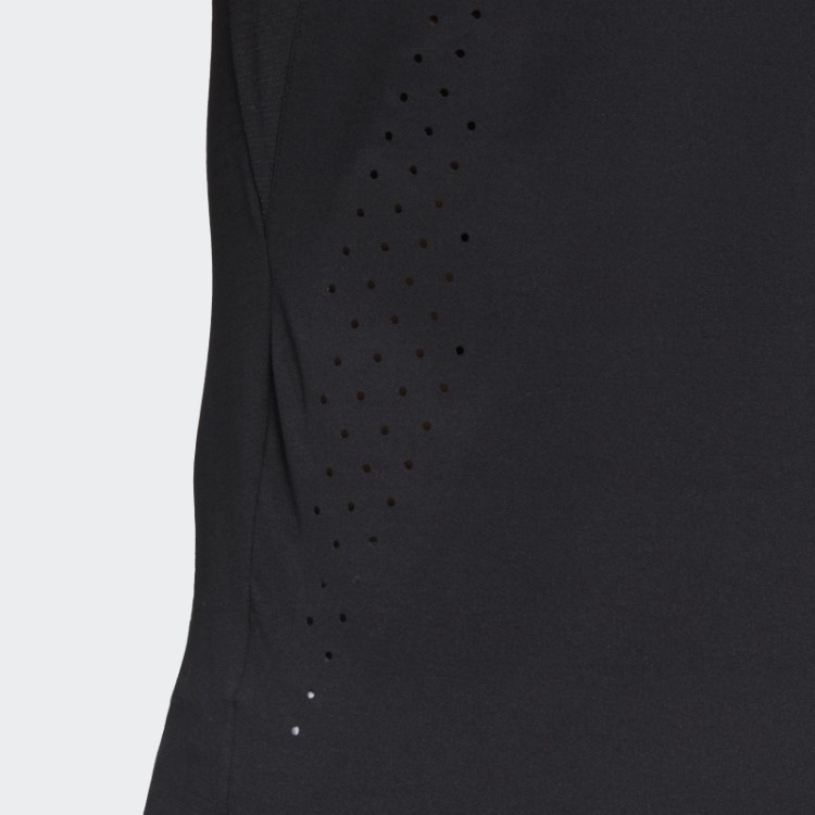 Camisa Polo Preta Adidas Tennis New York Freelift