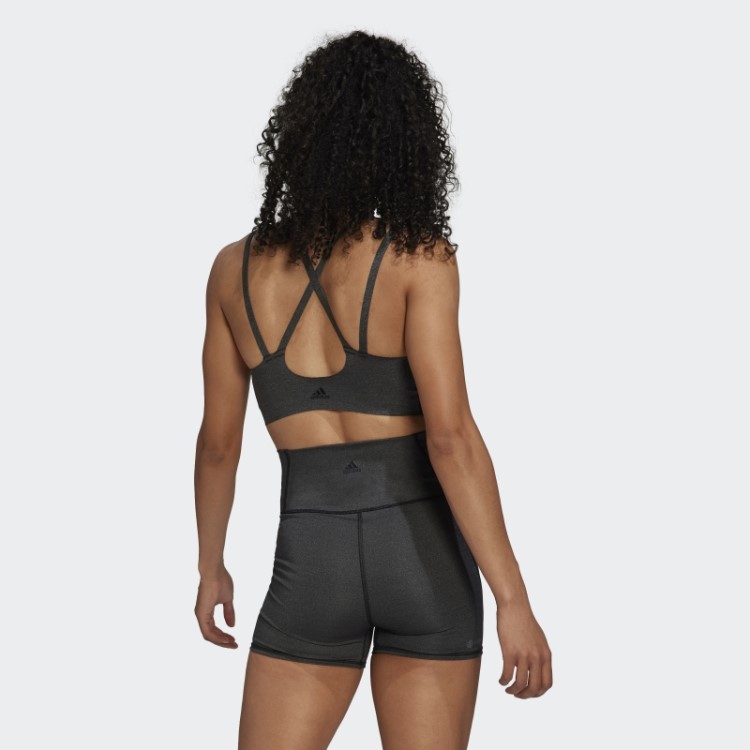 Sutiã Fire-support Yoga Luxe Studio Preto Adidas
