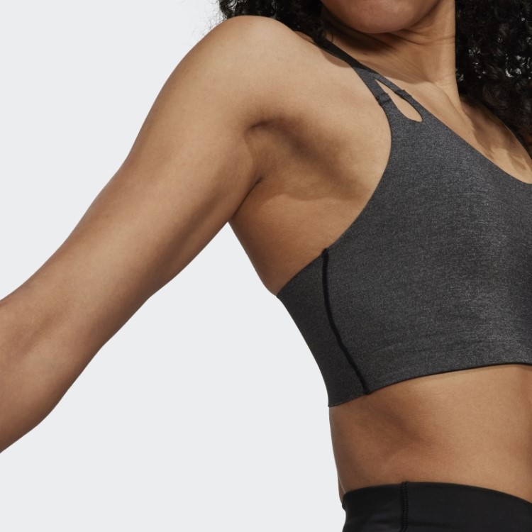 Sutiã Fire-support Yoga Luxe Studio Preto Adidas