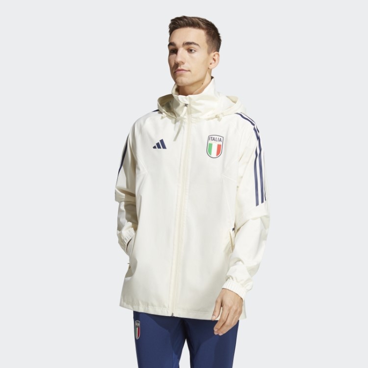 Capa De Chuva Italia Condivo 23 Branca Adidas