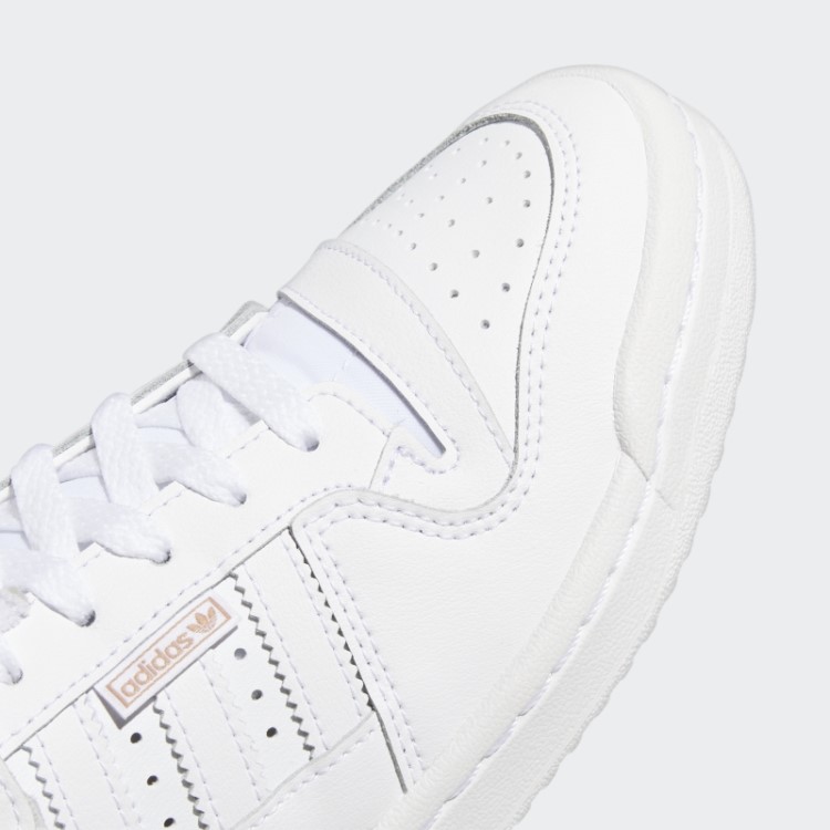 Sapato Baixo Adidas Forum Rose Gold Metalizado