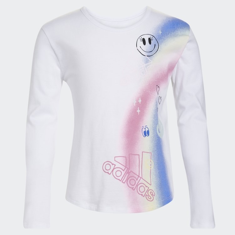 Camiseta Branca Com Decote Canoa 22 Adidas