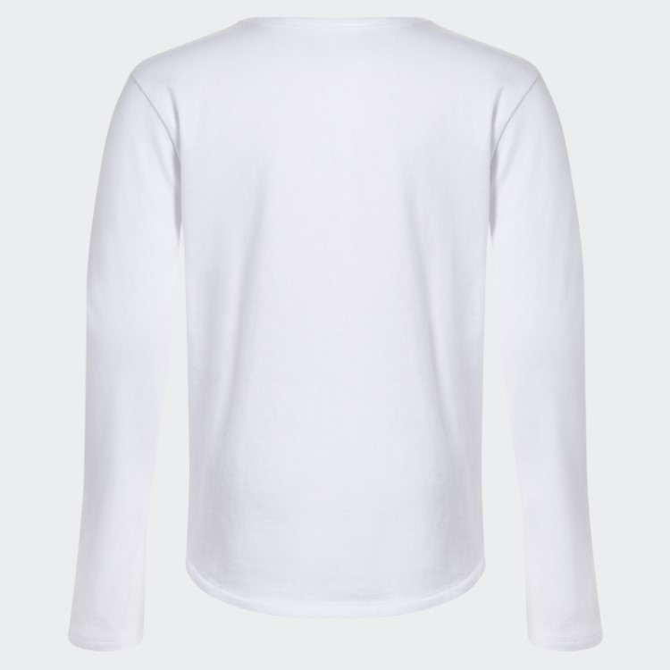 Camiseta Branca Com Decote Canoa 22 Adidas