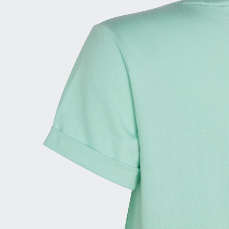 Camiseta Dance Com Nó Verde Adidas