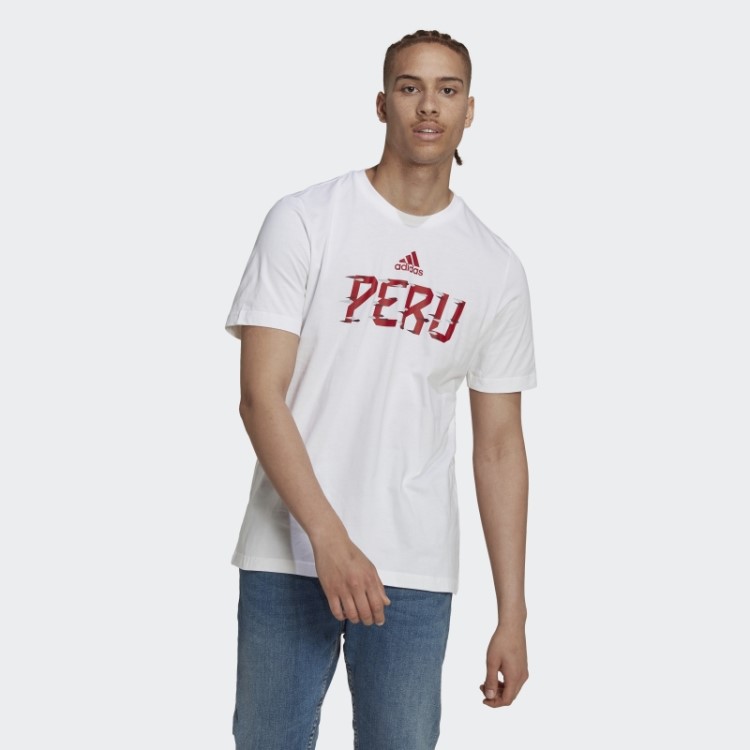 Camiseta Peru Da Copa Do Mundo Da Fifa 2022 Branca Adidas