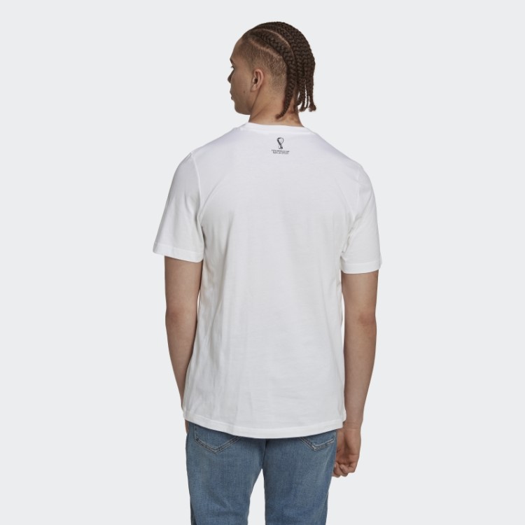 Camiseta Peru Da Copa Do Mundo Da Fifa 2022 Branca Adidas