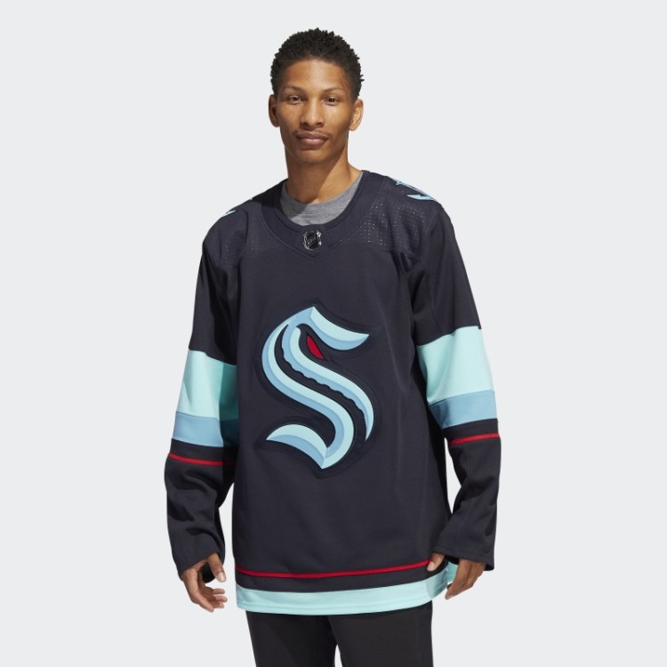 Meia-noite Blue Kraken Home Autêntico Jersey Adidas