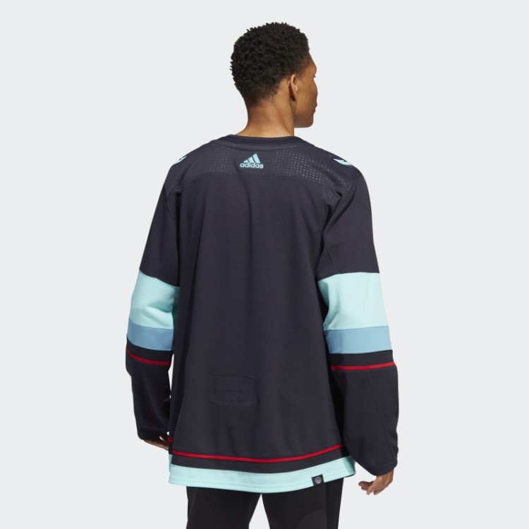 Meia-noite Blue Kraken Home Autêntico Jersey Adidas