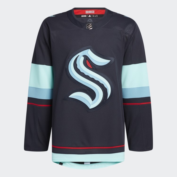 Meia-noite Blue Kraken Home Autêntico Jersey Adidas