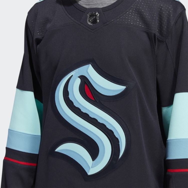 Meia-noite Blue Kraken Home Autêntico Jersey Adidas