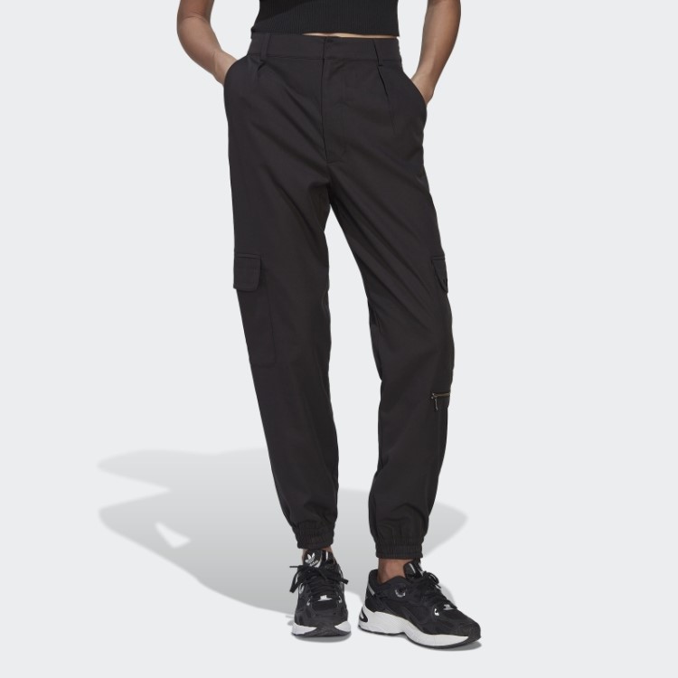 Calça Cargo De Alfaiataria Contemporânea Adicolor (gênero Neutro) Adidas Preta