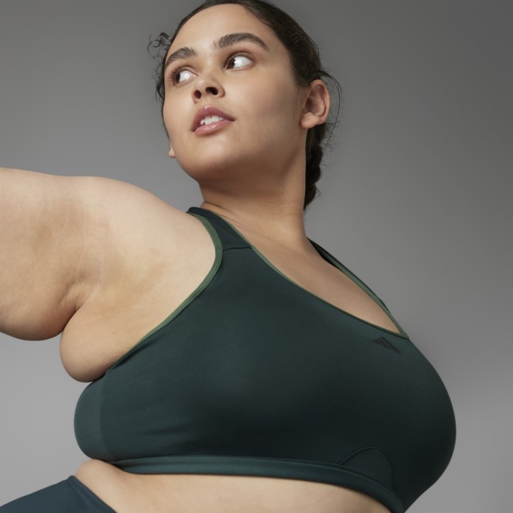 Sutiã De Suporte Médio Adidas Authentic Balance Yoga (tamanho Grande) Verde