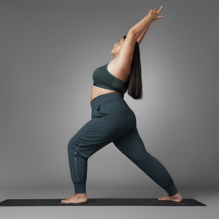 Sutiã Verde Autêntico Balance Yoga De Suporte Médio (tamanho Grande) Adidas