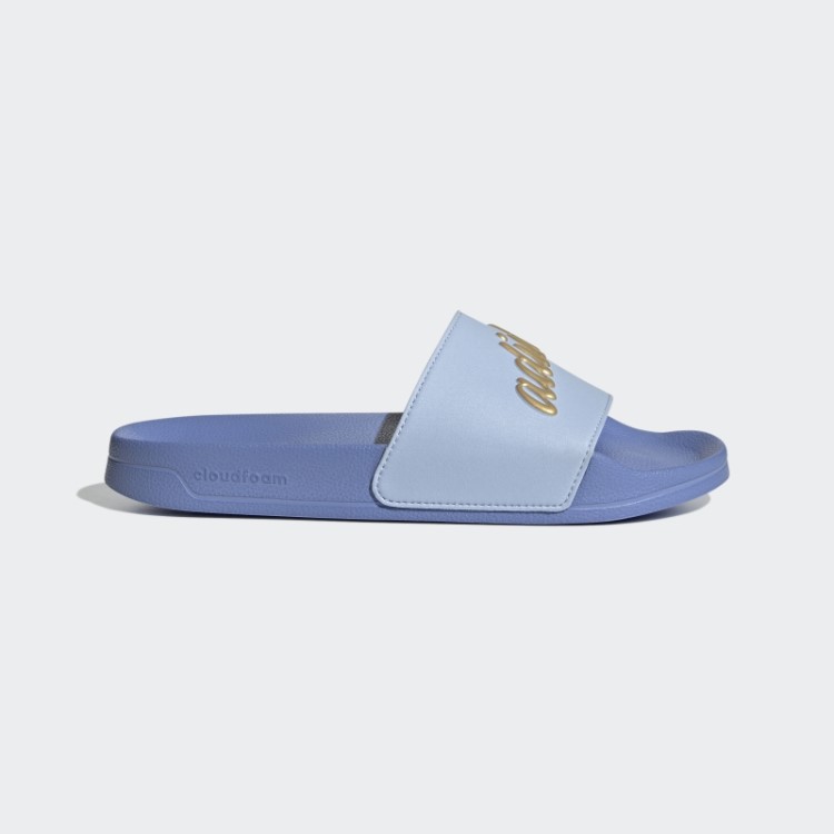 Chinelos De Banho Adilette Adidas Blue Dawn
