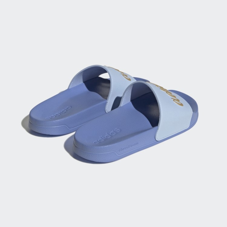Chinelos De Banho Adilette Adidas Blue Dawn