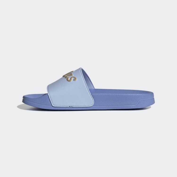 Chinelos De Banho Adilette Adidas Blue Dawn