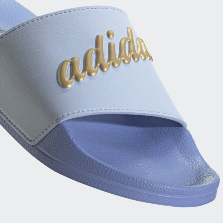 Chinelos De Banho Adilette Adidas Blue Dawn