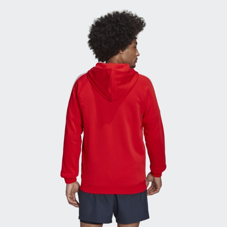 Moletom Com Capuz Vermelho Fc Bayern Dna Adidas
