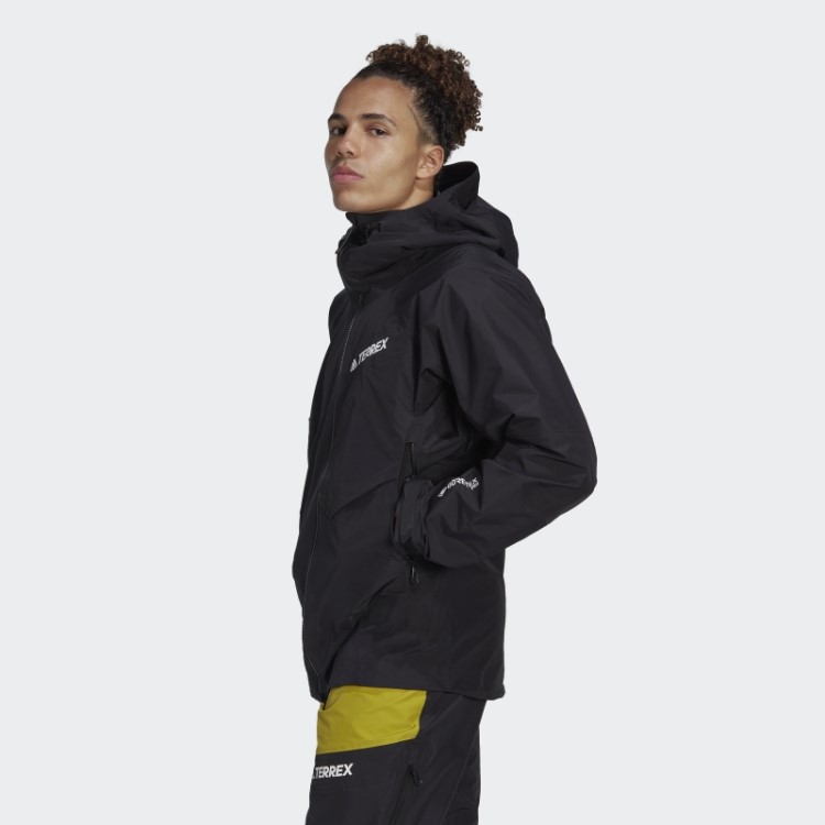 Jaqueta Preta Terrex Techrock Gore-tex Pro Adidas