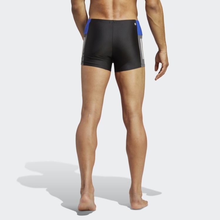 Cueca Boxer Colorblock Com As 3 Listras Pretas Adidas