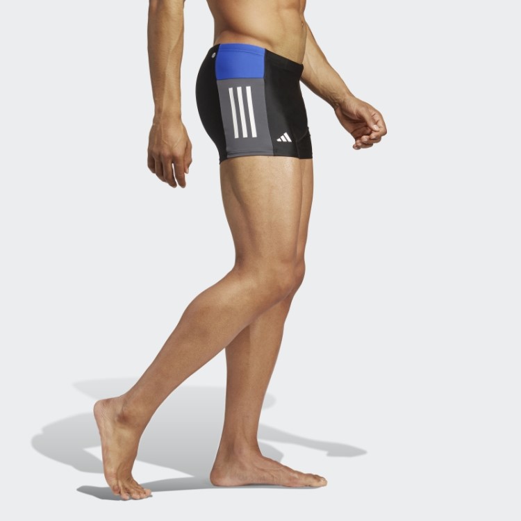 Cueca Boxer Colorblock Com As 3 Listras Pretas Adidas