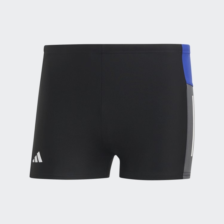 Cueca Boxer Colorblock Com As 3 Listras Pretas Adidas