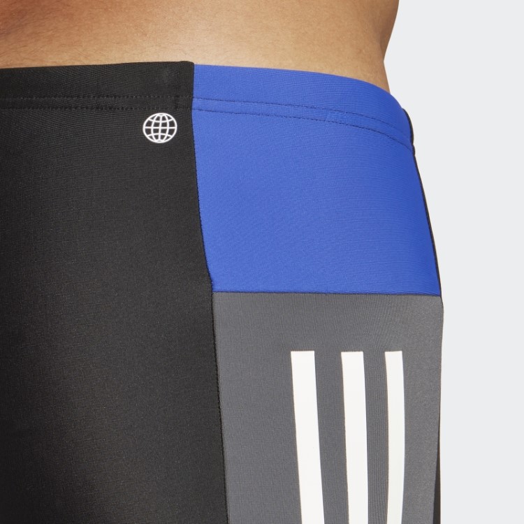 Cueca Boxer Colorblock Com As 3 Listras Pretas Adidas