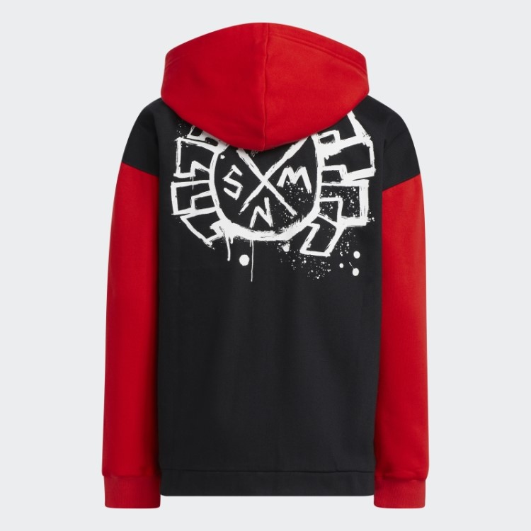 Moletom Preto Adidas Donovan Mitchell X Marvel's Spider Punk